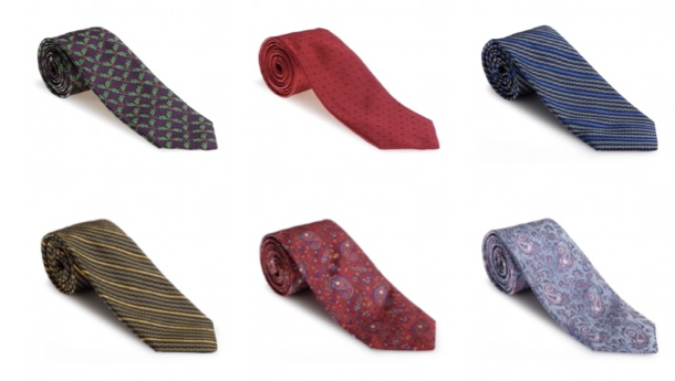 Best of Class Neckwear by Robert Talbott Available at Harleys