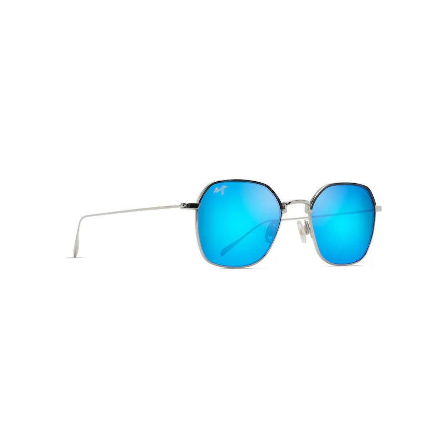 874 Moon Doggy - Silver w/Blue Hawaii Lens