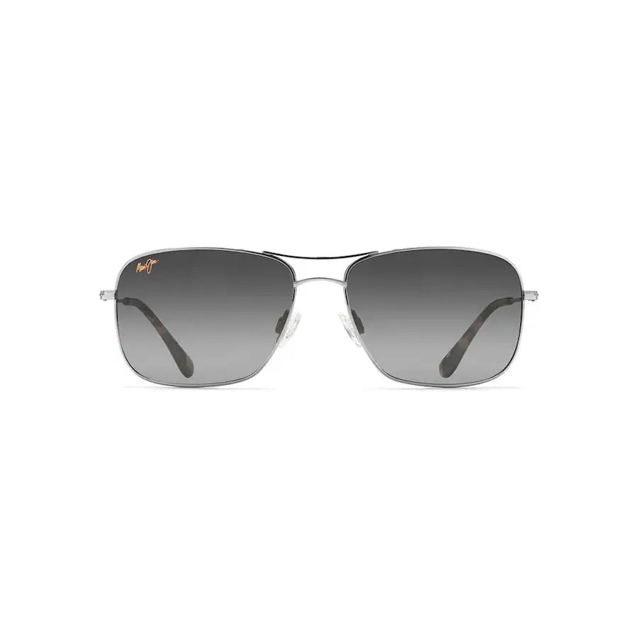 246 - wiki-wiki aviators - Silver/Neutral Grey Lens