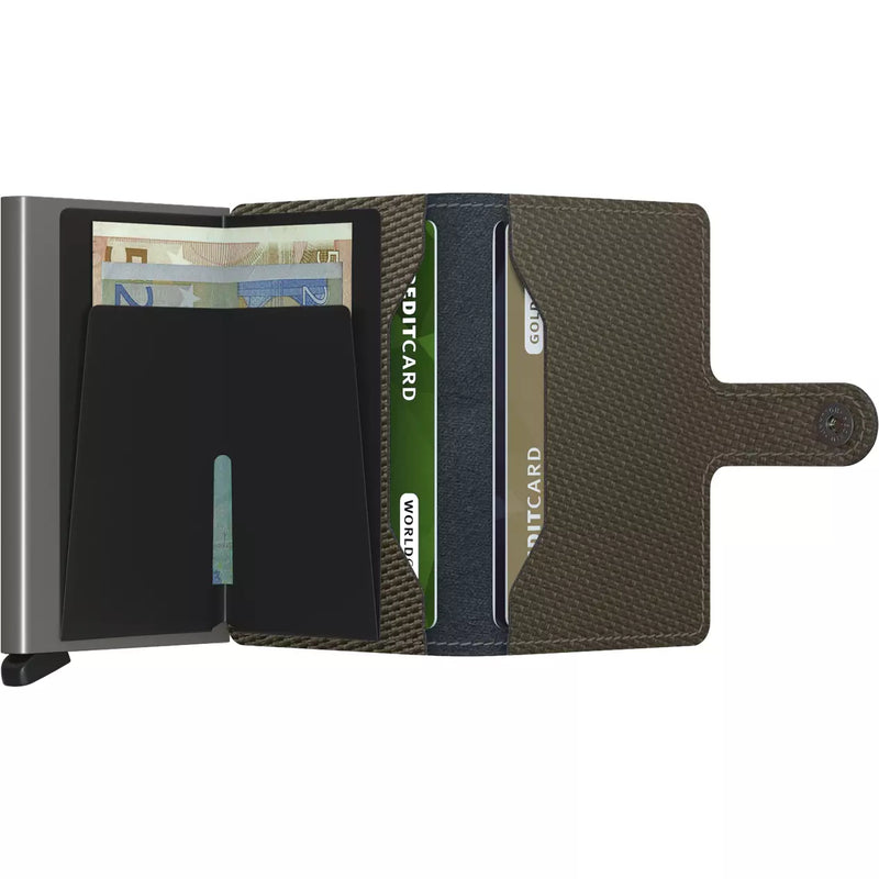 Miniwallet (94.95) - Carbon Khaki