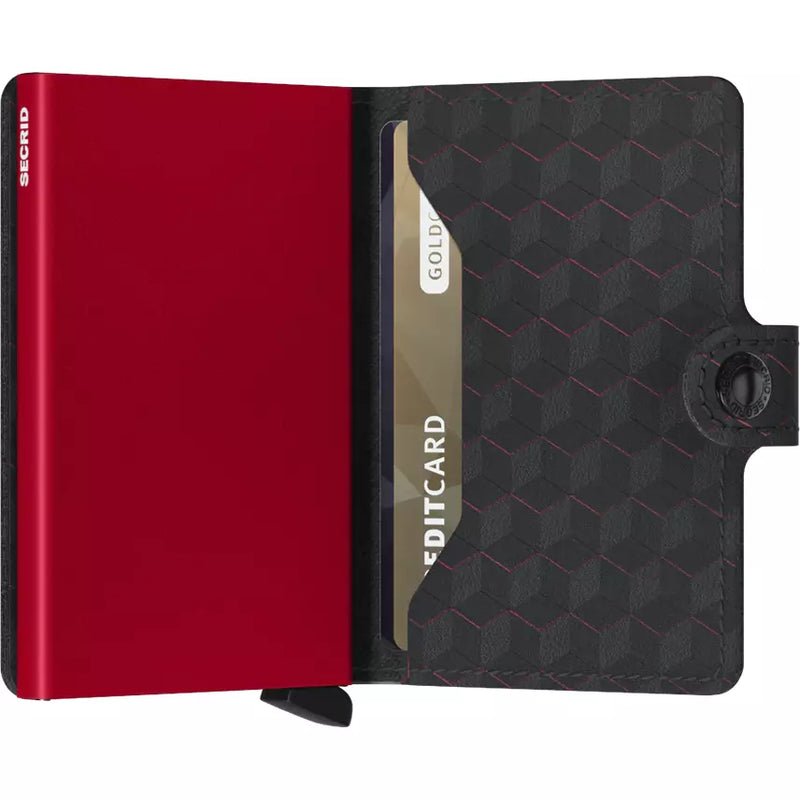 Miniwallet (94.95) - Optical Black/Red