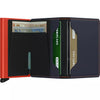 Slimwallet (89.95) - Matte Nightblue/Orange