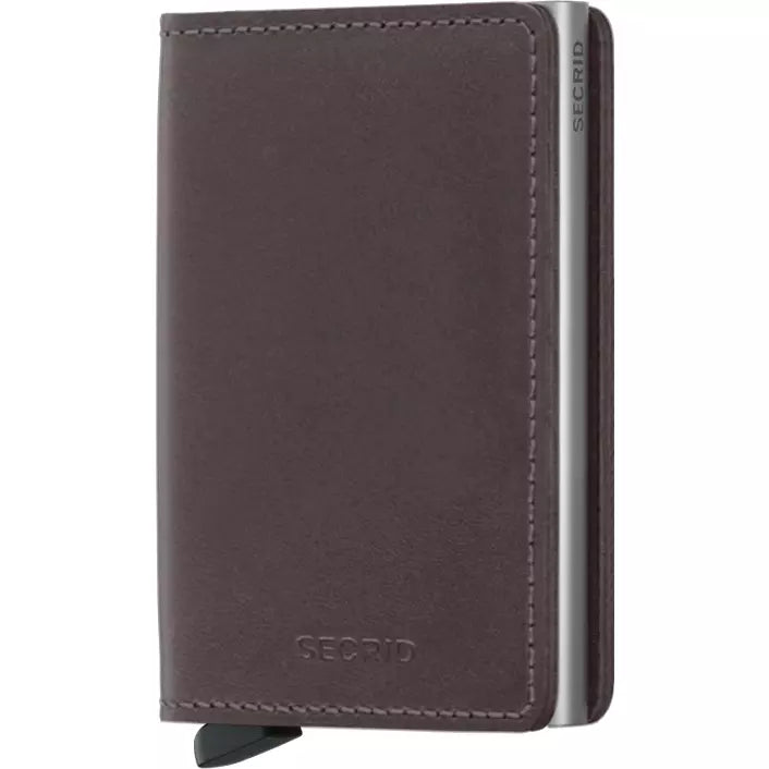 Slimwallet (89.95) - Original Dark Brown