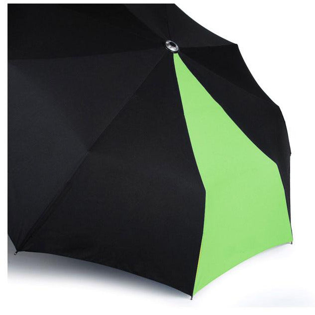 Solo Umbrella - Black/Wasabi Green