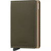 Slimwallet (94.95) - Saffiano Olive