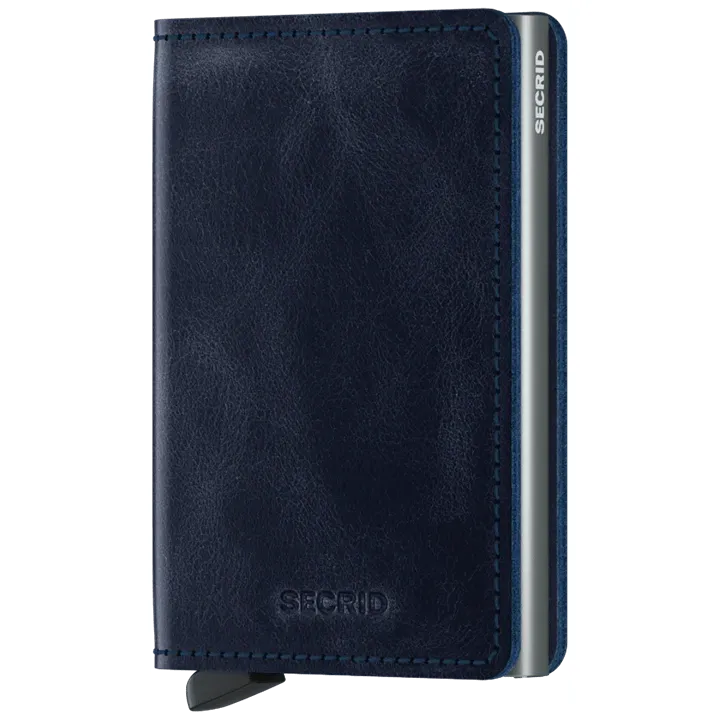 Slimwallet (89.95) - Blue Vintage