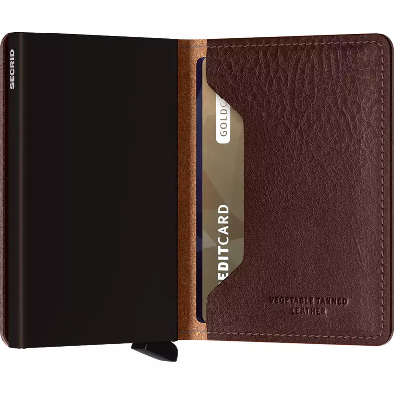 Slimwallet (109.95) - Veg Espresso Brown