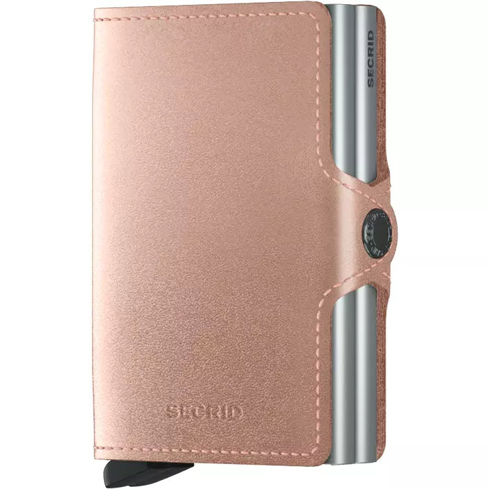 Twinwallet (139.95) - Metallic Rose