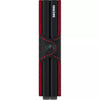Twinwallet (139.95) - Perforated Black-Red